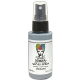 Dina Wakley Media Metallic Gloss Sprays 2oz Sterling