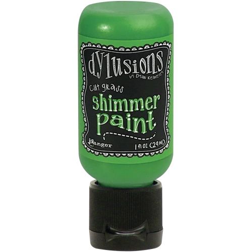 Dylusions Shimmer Paint 1oz Cut Glass