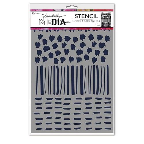 Dina Wakley Media Marks Stencils Dina Wakley