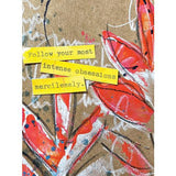 Dina Wakley Media Acrylic Paint 1oz Tangelo