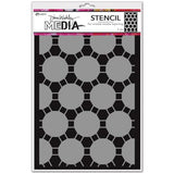 Dina Wakley Media Stencils 9"X6" Connected Dots