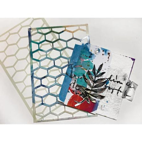 Dina Wakley MEdia Stencils Lattice (MDS77688)