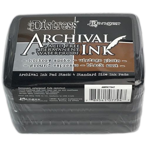 Tim Holtz Distress Archival Ink Pad Stack Basics