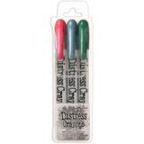 Tim Holtz Distress Crayon Pearl Set Holiday Set# 1