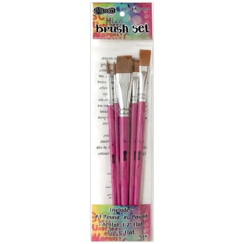 Dyan Reaveley's Dylusions Brush Set 5/Pkg