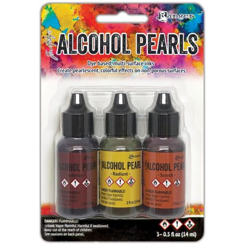 Tim Holtz Alcohol Ink Pearls Kits 3/Pkg Kit #5