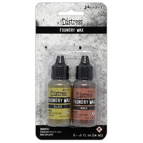 Tim Holtz Distress Foundry Wax Kit Gilded/Mined