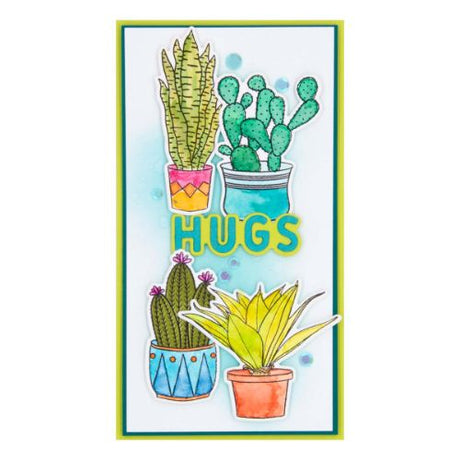 Ranger - Succulents Clear Stamp Set by Simon Hurley create.