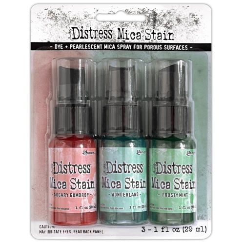 Tim Holtz Distress Mica Stain Set Holiday Set #6