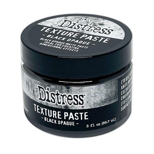 Tim Holtz Distress Texture Paste 3oz Black Opaque