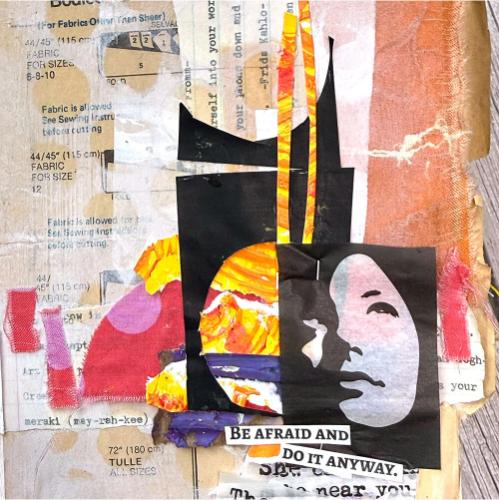 Ranger Dina Wakley Media Bold Collage Paper