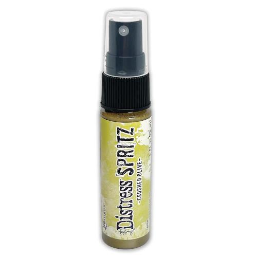 Tim Holtz Distress Spritz 1oz Bottle-Crushed Olive