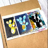 Dina Wakley MEdia Stencils 6"X9"-Cactus Masks