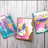 Dina Wakley MEdia Cotton Watercolor Panels-Card