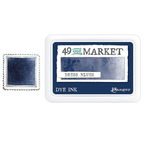 49 And Market Dye Ink Pads-Dress Blues