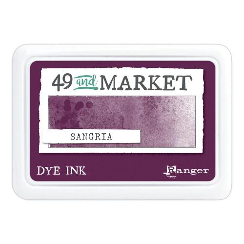 49 And Market Dye Ink Pads-Sangria