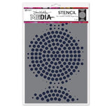 Dina Wakley MEdia Stencils Circle of Circles (MDS93992)
