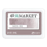 Ranger 49 and Market Dye Ink Pad-Dried Fig