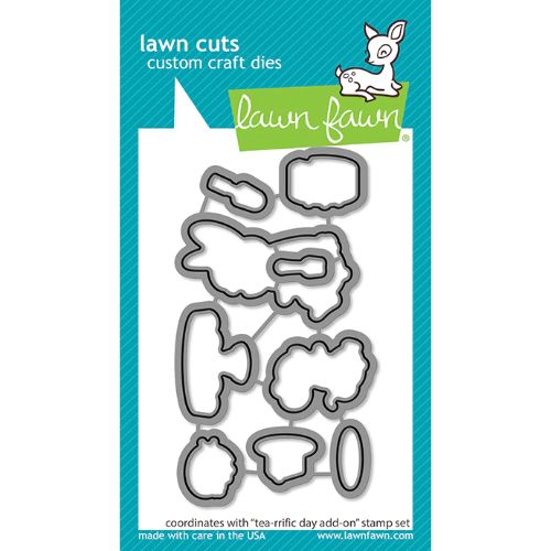 Lawn Fawn - Lawn Cuts - Tea-rrific Day Add-On Dies