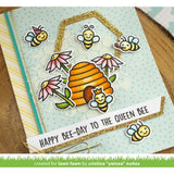 Lawn Fawn - Lawn Clippings - Honeycomb Stencil