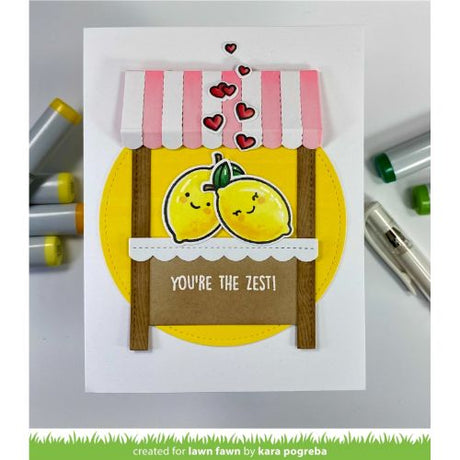 Lawn Fawn - Stamps - You're the Zest