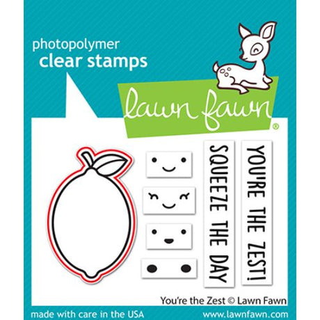 Lawn Fawn - Lawn Cuts - You're the Zest Dies