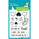 Lawn Fawn - Stamps - All My Heart