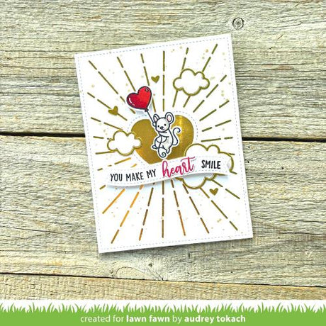 Lawn Fawn - Stamps - All My Heart