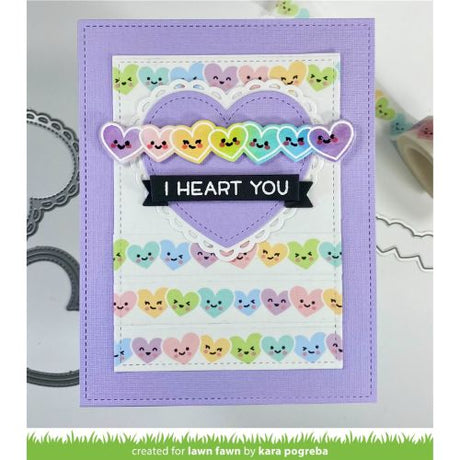 Lawn Fawn - Washi Tape - Happy Hearts