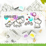 Lawn Fawn - Lawn Clippings - Balloons Stencil