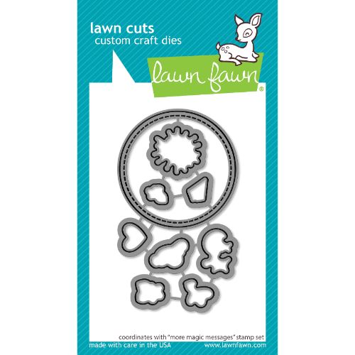 Lawn Fawn - Lawn Cuts - More Magic Messages Dies