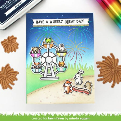 Lawn Fawn - Hot Foil - Fireworks Hot Foil Plates