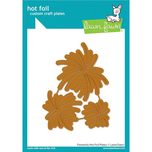 Lawn Fawn - Hot Foil - Fireworks Hot Foil Plates