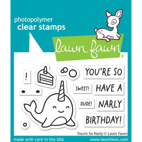 Lawn Fawn - Stamps - You're So Narly