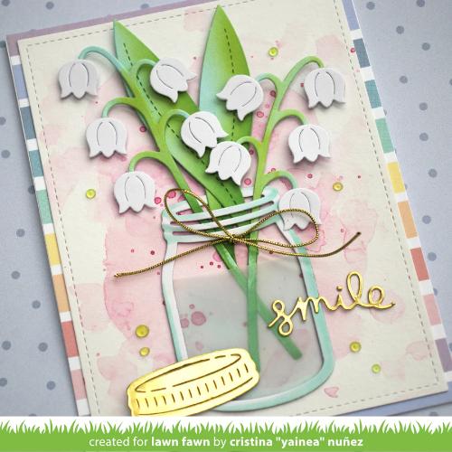 Lawn Fawn - Lawn Cuts - Build-A-Drink Mason JarDies