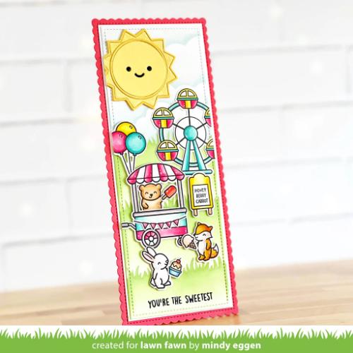 Lawn Fawn - Stamps - Treat Cart