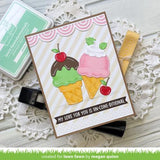 Lawn Fawn - Stamps - Treat Cart Sentiment Add-On