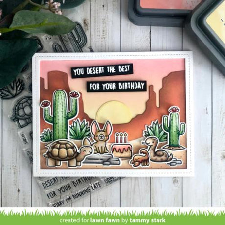 Lawn Fawn - Stamps - Critters in the Desert