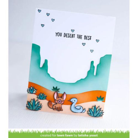 Lawn Fawn - Stamps - Critters in the Desert
