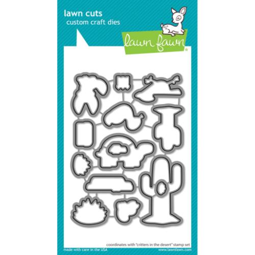 Lawn Fawn - Lawn Cuts - Critters in the Desert Dies