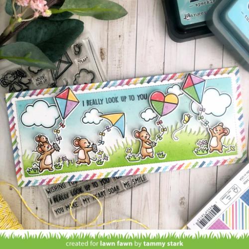 Lawn Fawn - Stamps - Whoosh, Kites!