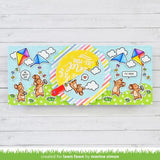 Lawn Fawn - Stamps - Whoosh, Kites!