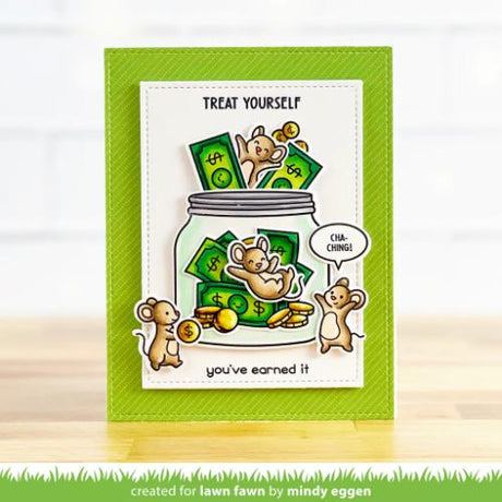 Lawn Fawn - Stamps - How You Bean? Money Add-On