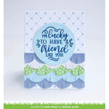 Lawn Fawn - Stamps - Give It a Whirl Messages: Friends