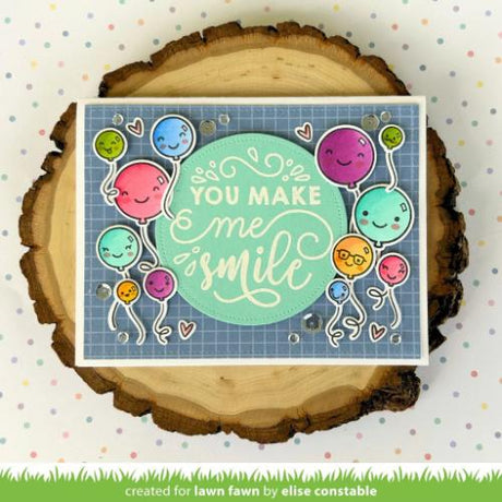 Lawn Fawn - Stamps - All the Smiles