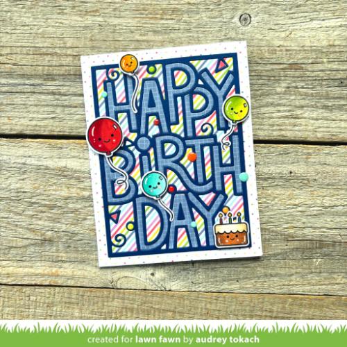Lawn Fawn - Stamps - All the Smiles