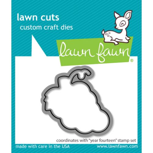 Lawn Fawn - Lawn Cuts - Year Fourteen Die