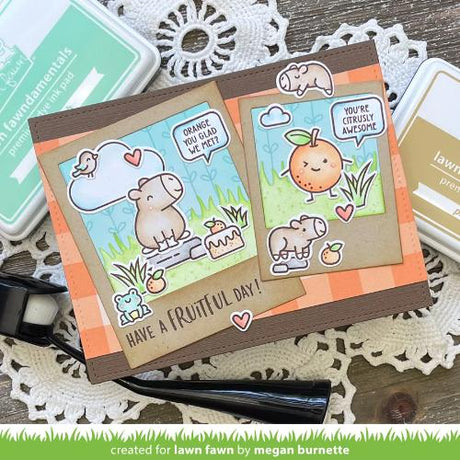 Lawn Fawn - Stamps - Fruitful Friends
