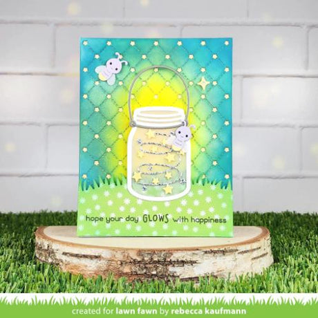 Lawn Fawn - Lawn Cuts - Build-A-Drink Mason Jar Add-On: Lantern Dies