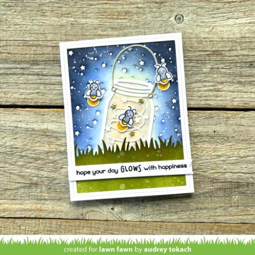 Lawn Fawn - Lawn Cuts - Build-A-Drink Mason Jar Add-On: Lantern Dies